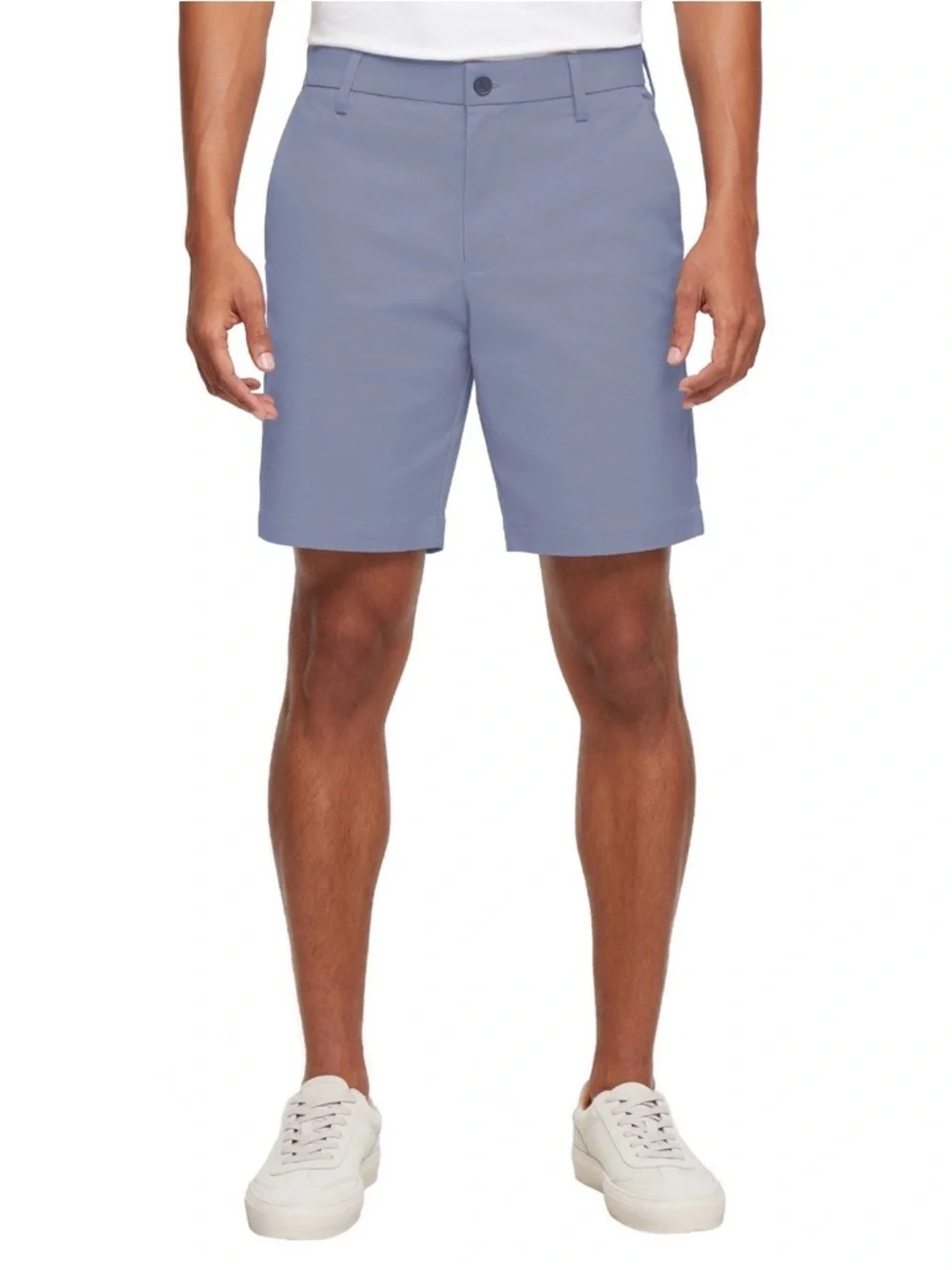 Banana Republic Men's Flat Front Shorts in Blue Size 30 - Picture 2 of 7